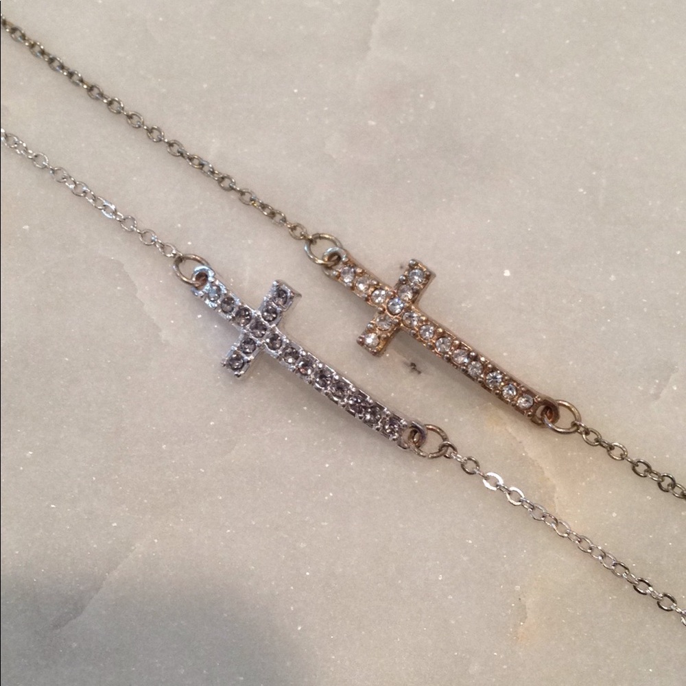 Stacking Cross Bracelets - image 2